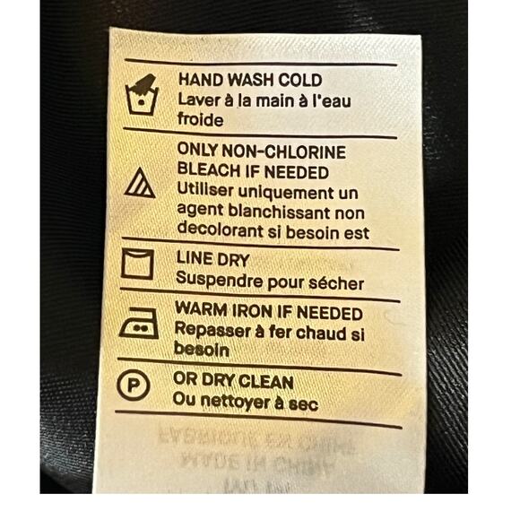 Vince Dress Long Sleeve wrap front shirt black Medium M - Picture 9 of 10